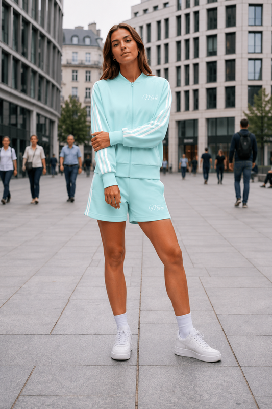 MARE Zipper Mint Stripe