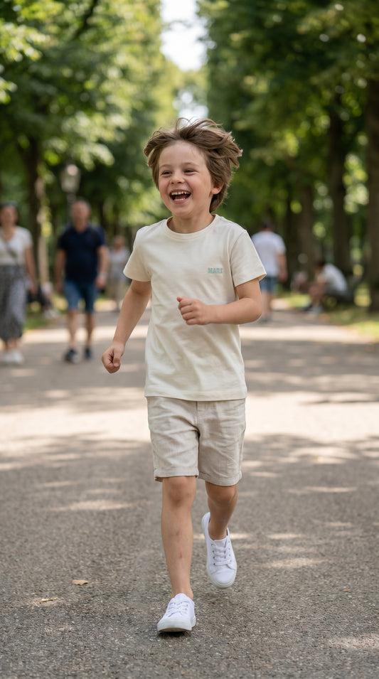 MARE Tee White-Mint Kids