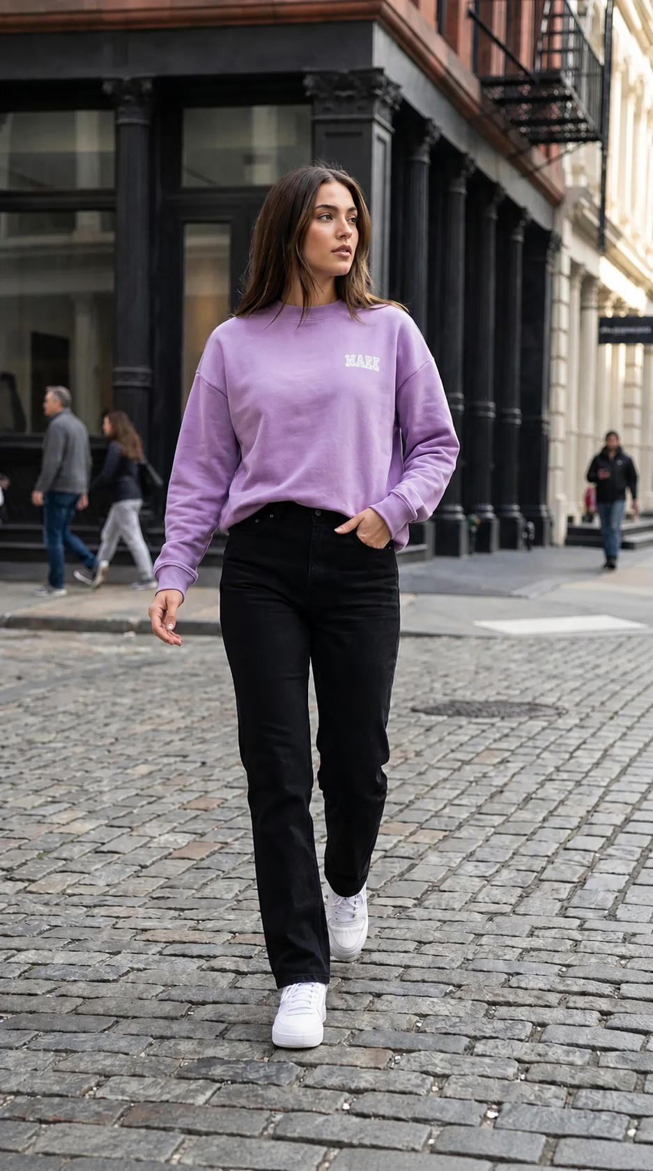 MARE Sweatshirt Purple