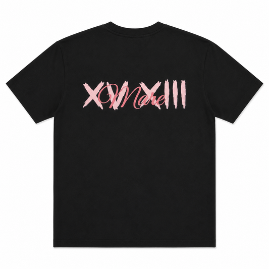 MARE Tee Black Pink