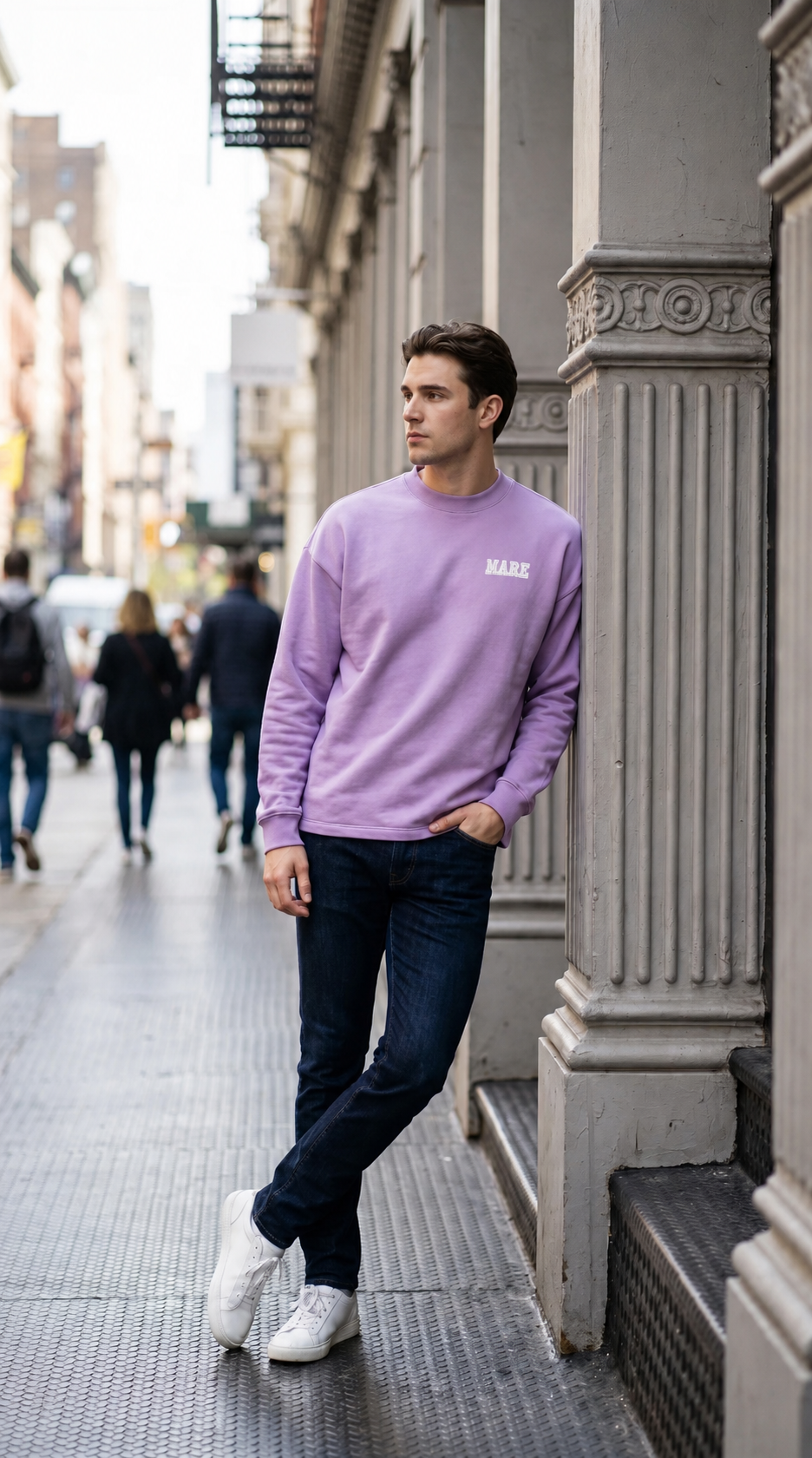 MARE Sweatshirt Purple