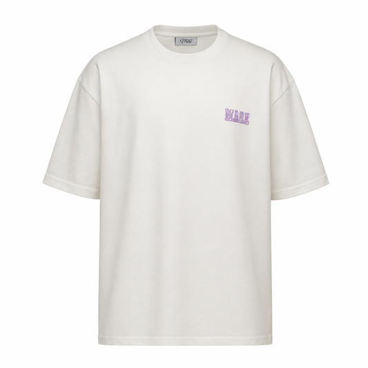 MARE Tee White-Purple