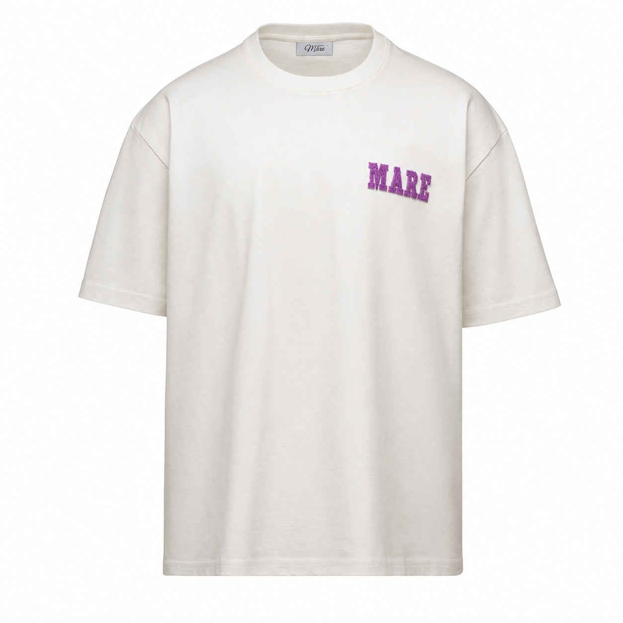 MARE Tee White-Purple Tufting