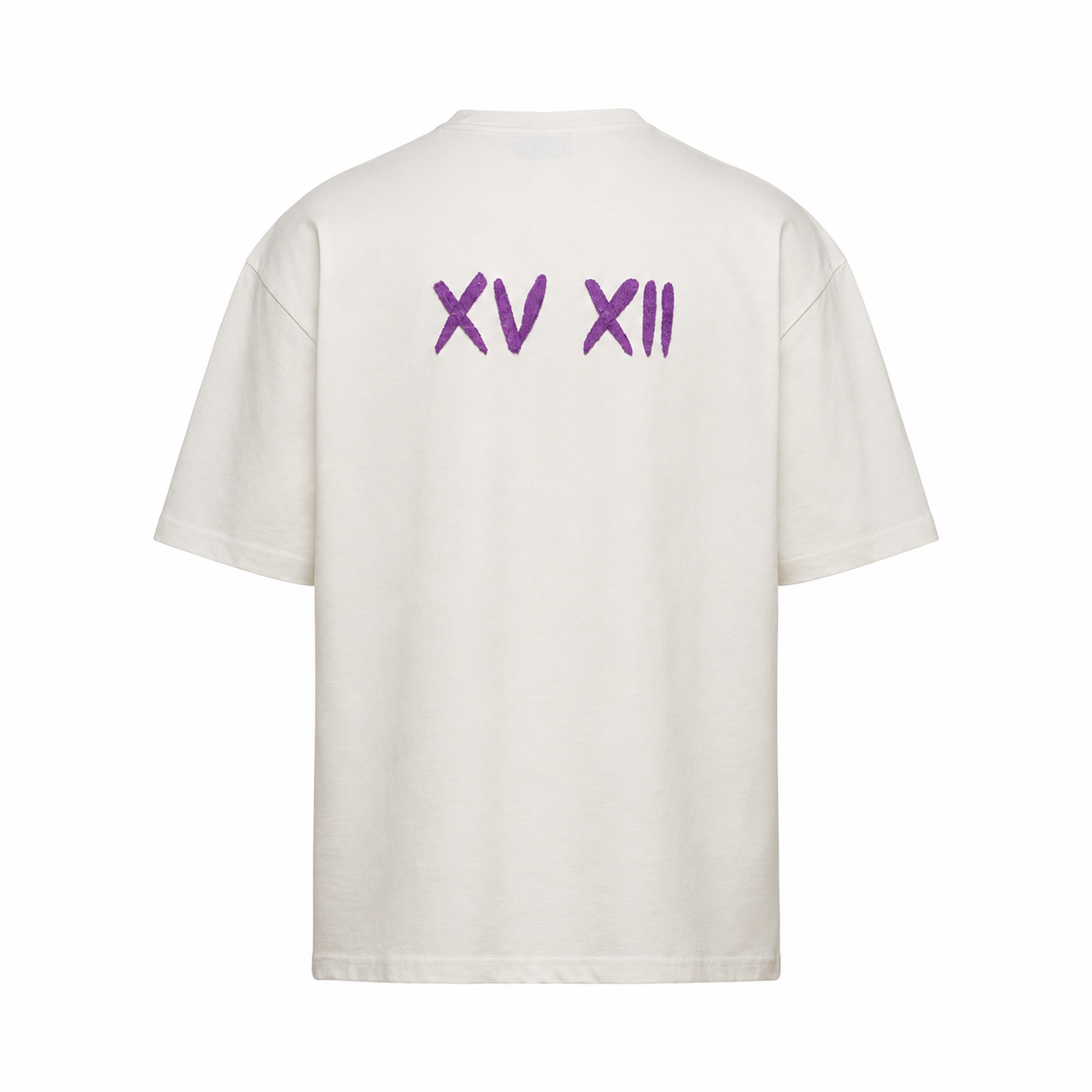 MARE Tee White-Purple Tufting
