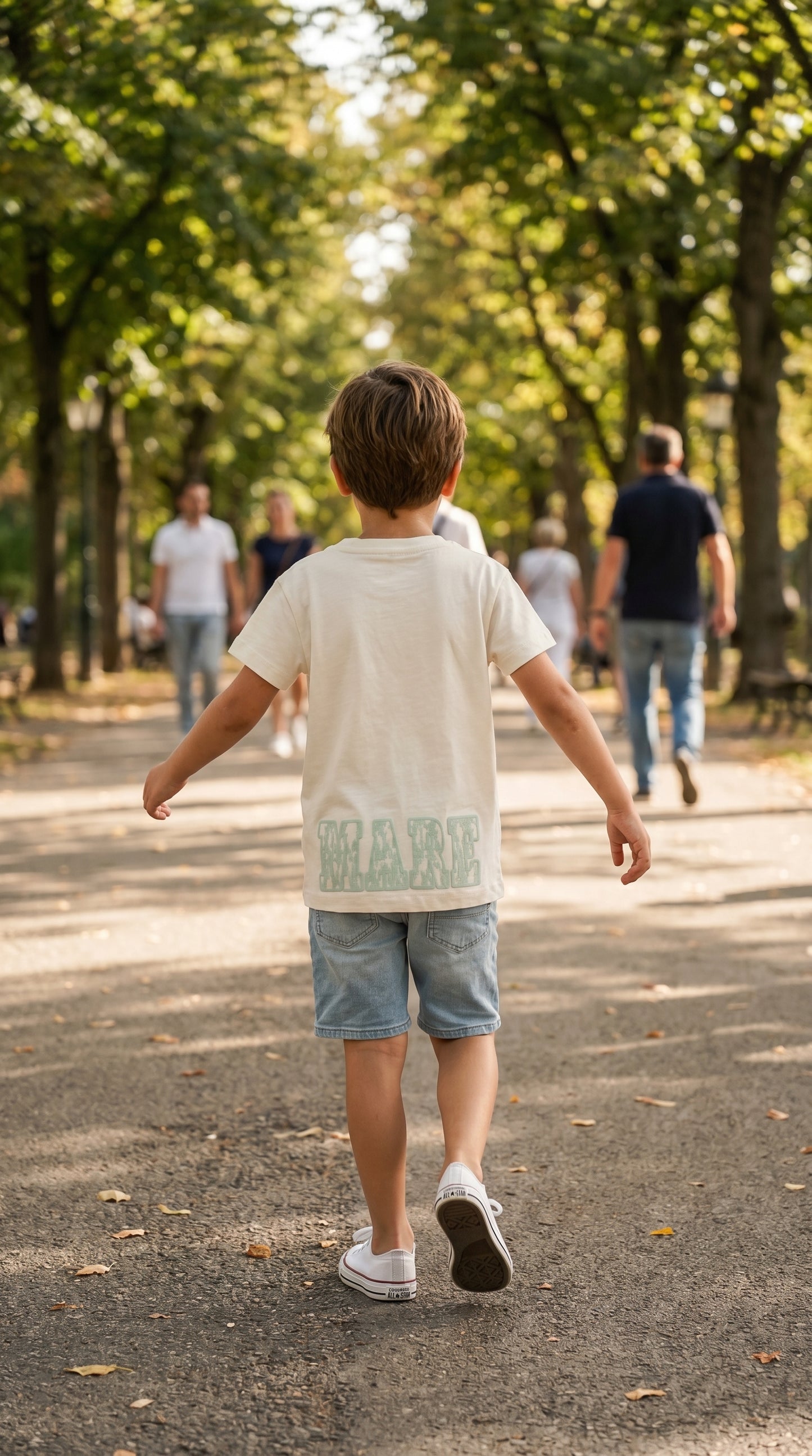 MARE Tee White-Mint Kids