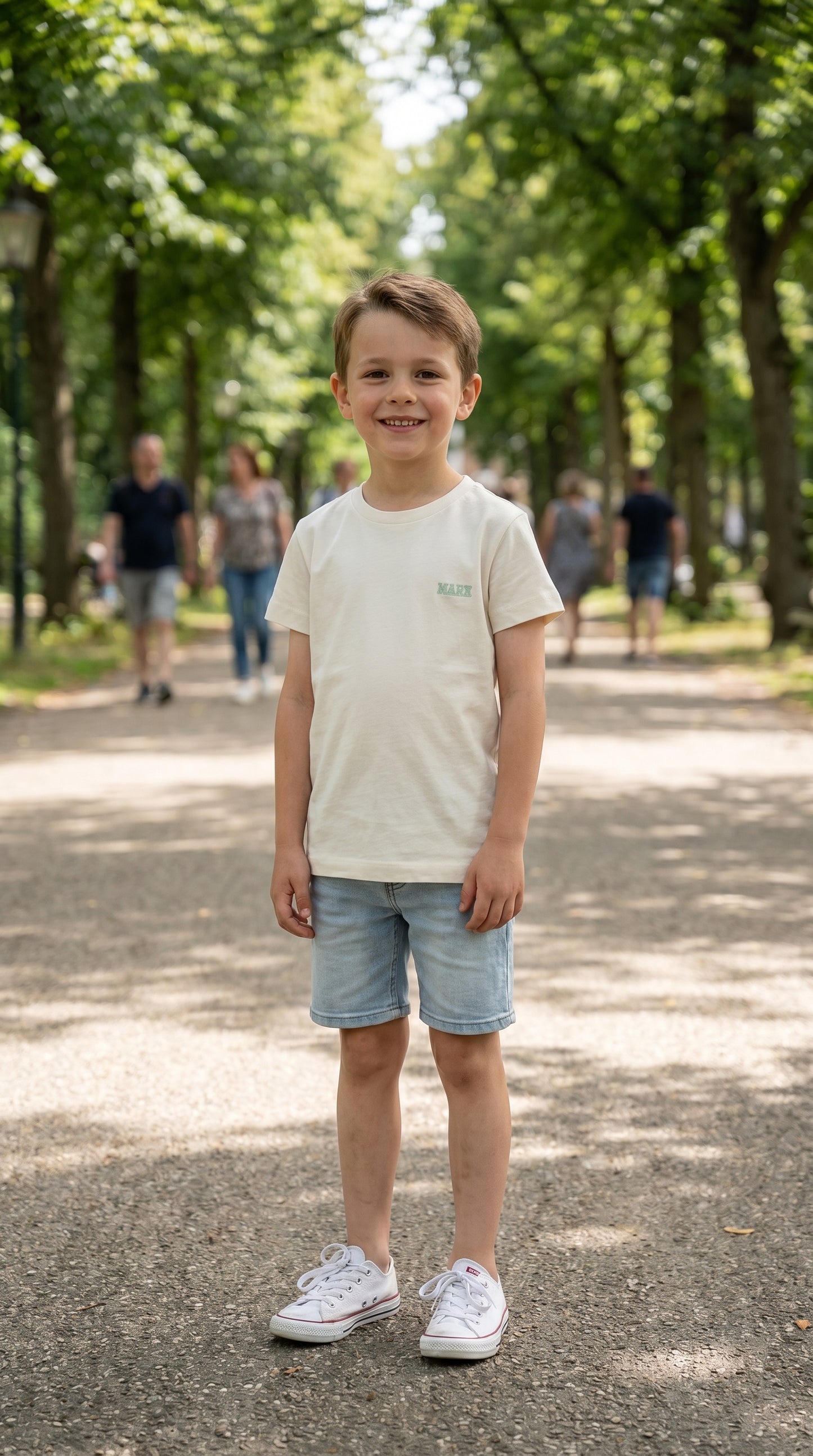MARE Tee White-Mint Kids