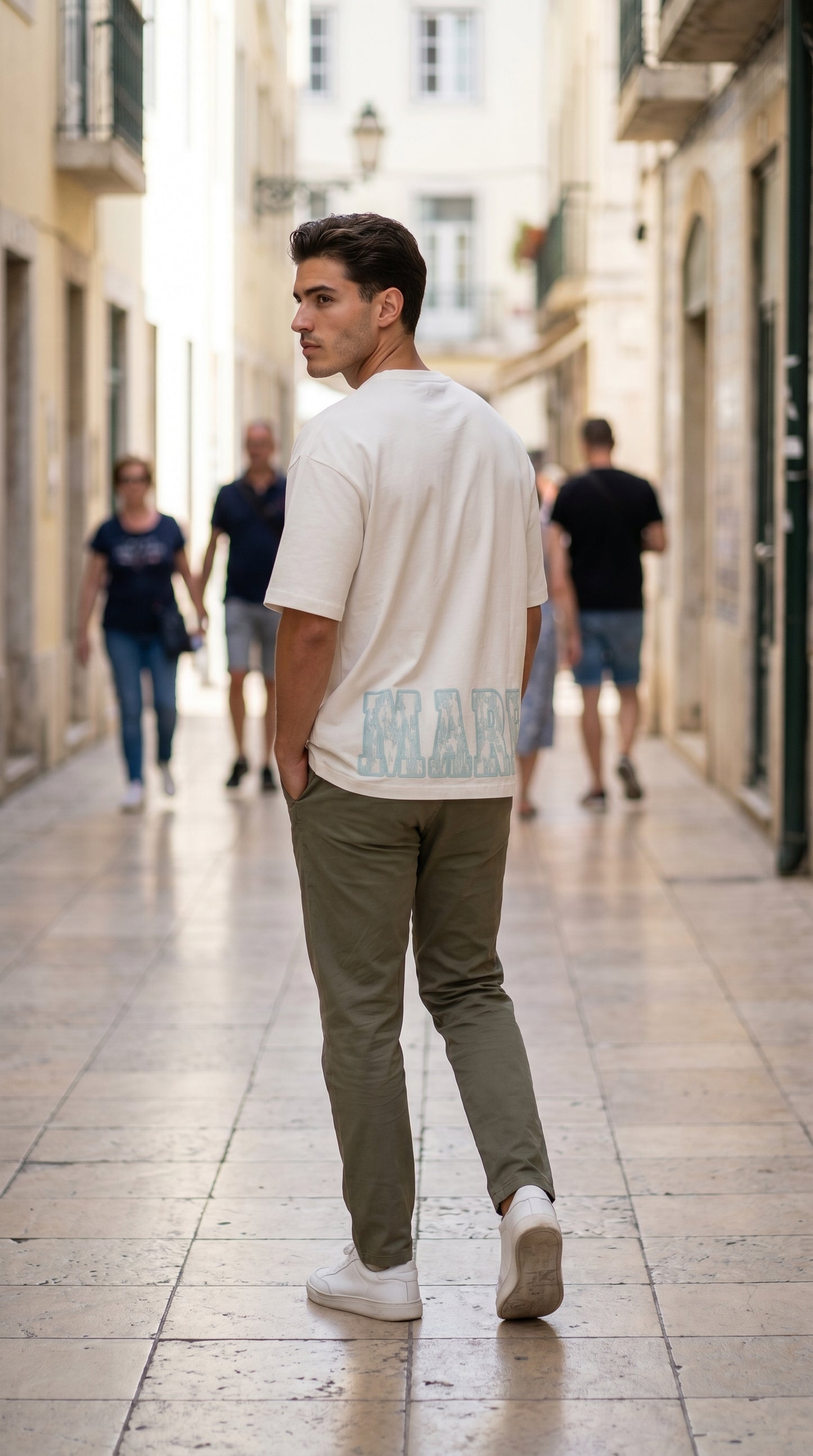 MARE Tee White-Mint