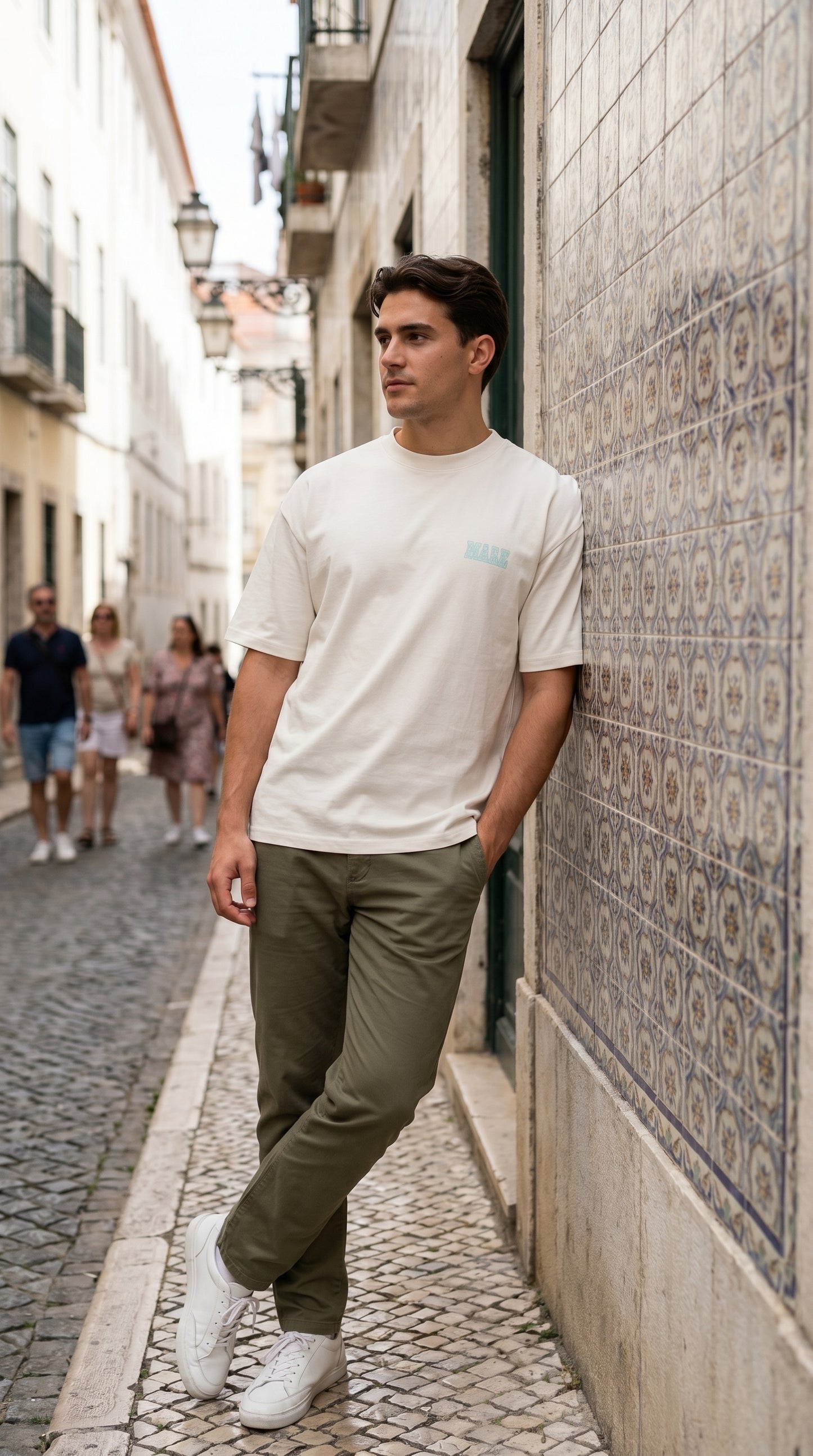 MARE Tee White-Mint