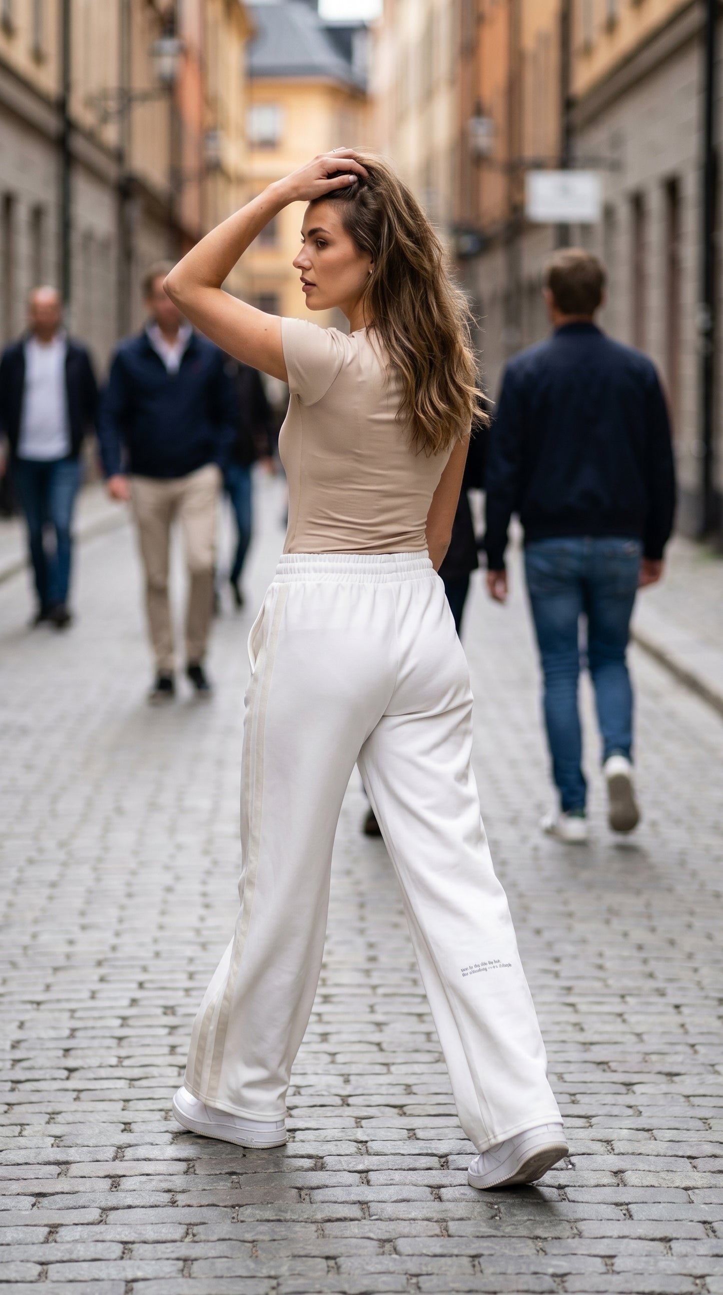 MARE Jogger Pants White