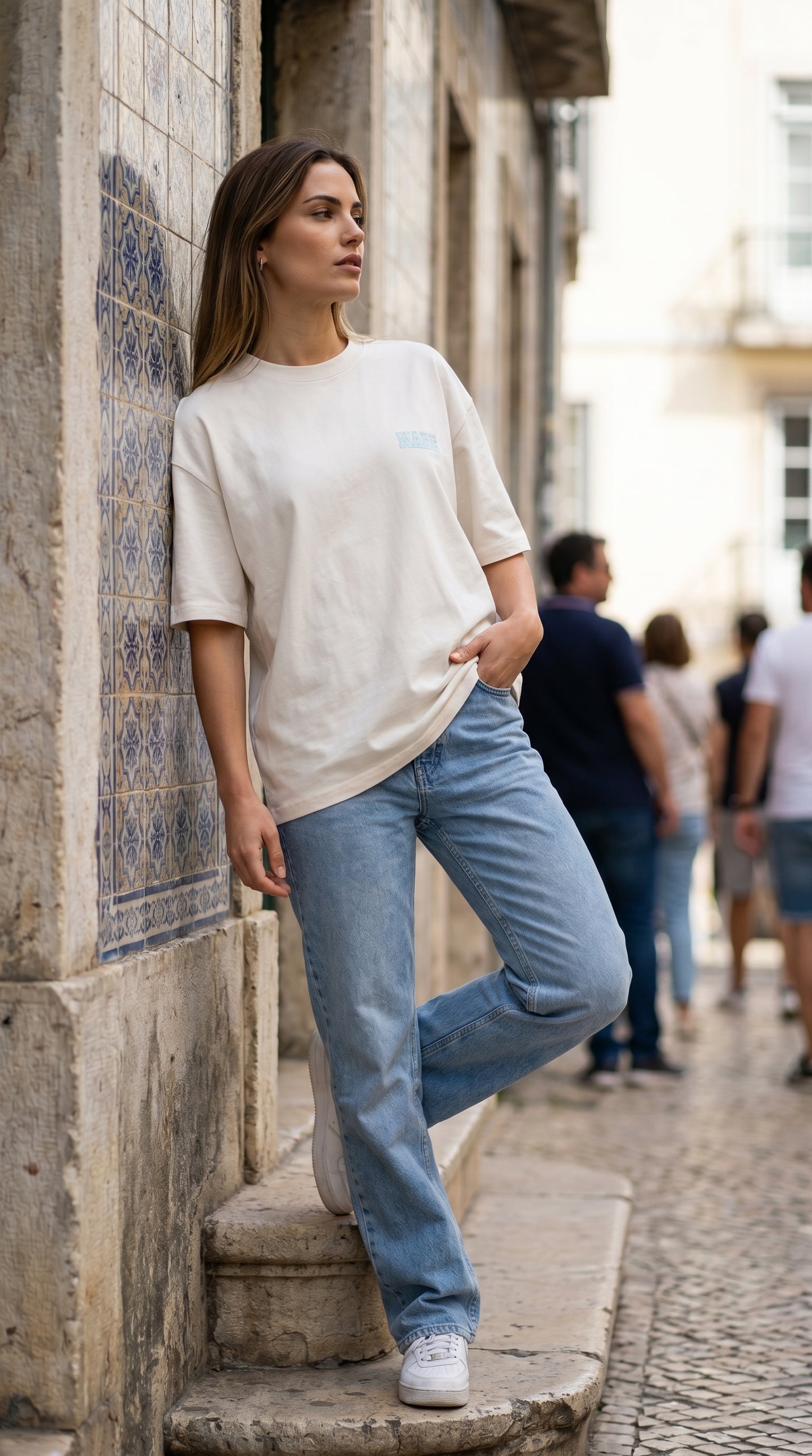 MARE Tee White-Mint